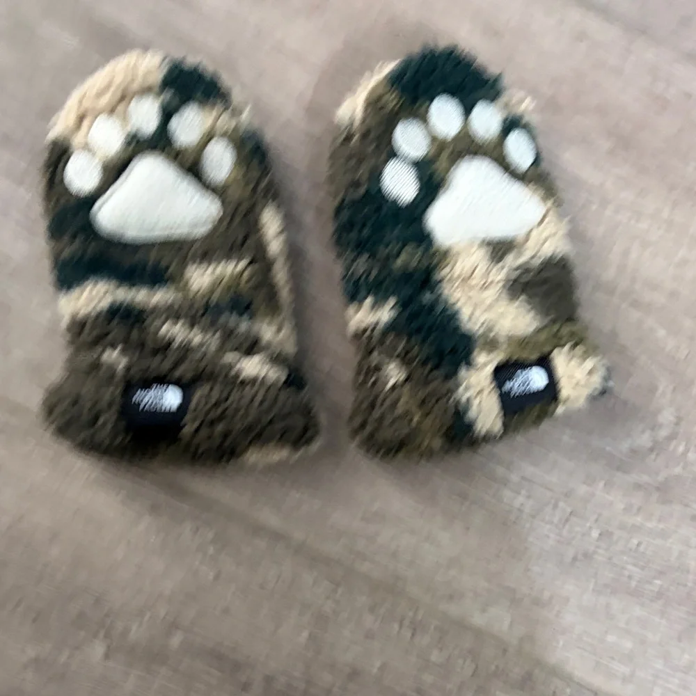 North Face Baby Mittens